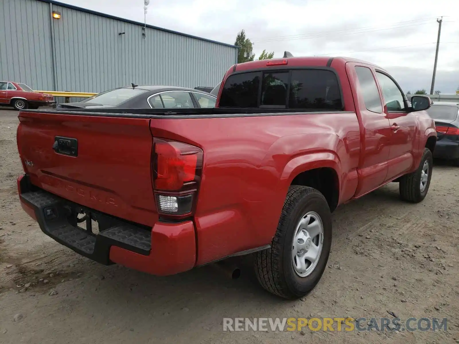 4 Photograph of a damaged car 3TYSX5ENXLT002110 TOYOTA TACOMA 2020