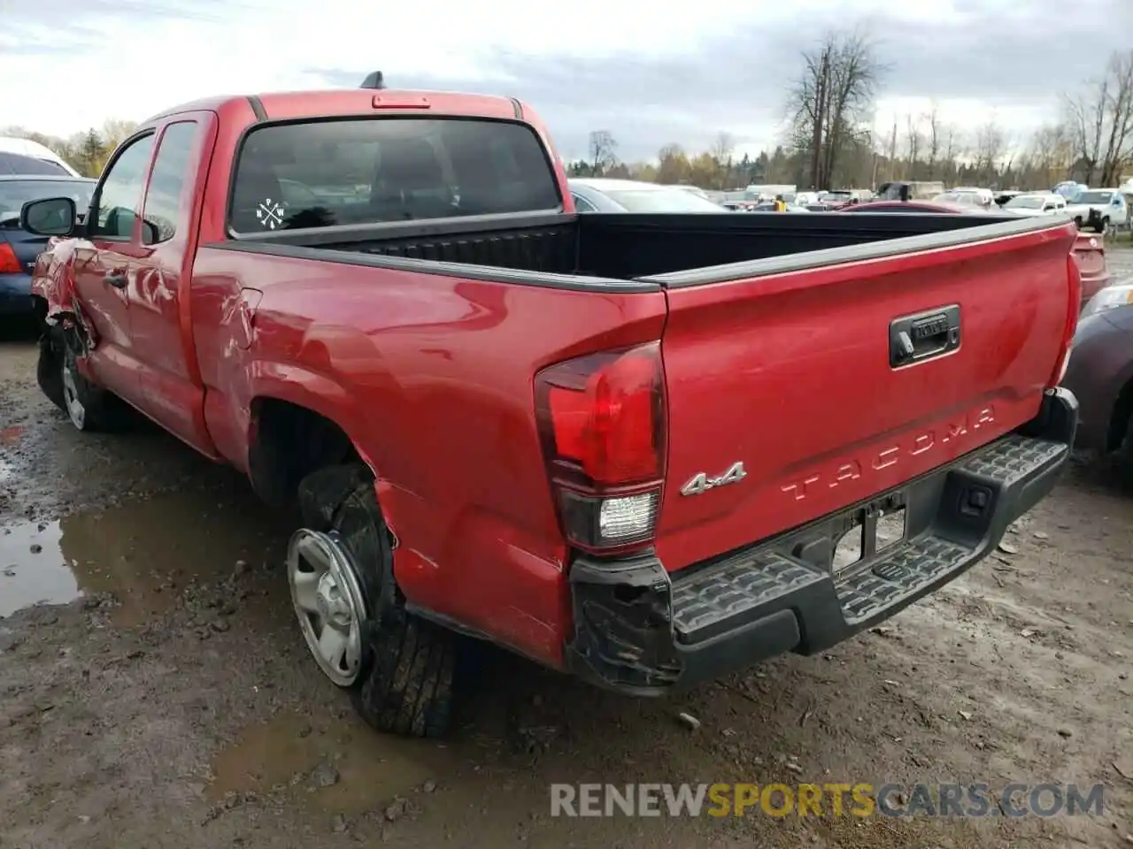 3 Photograph of a damaged car 3TYSX5ENXLT002236 TOYOTA TACOMA 2020