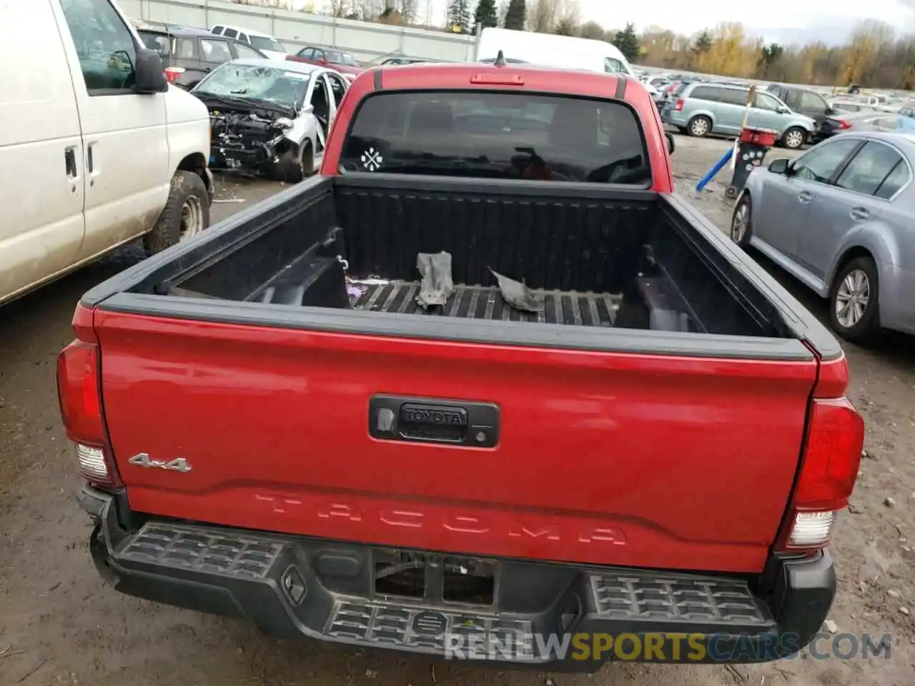 6 Photograph of a damaged car 3TYSX5ENXLT002236 TOYOTA TACOMA 2020