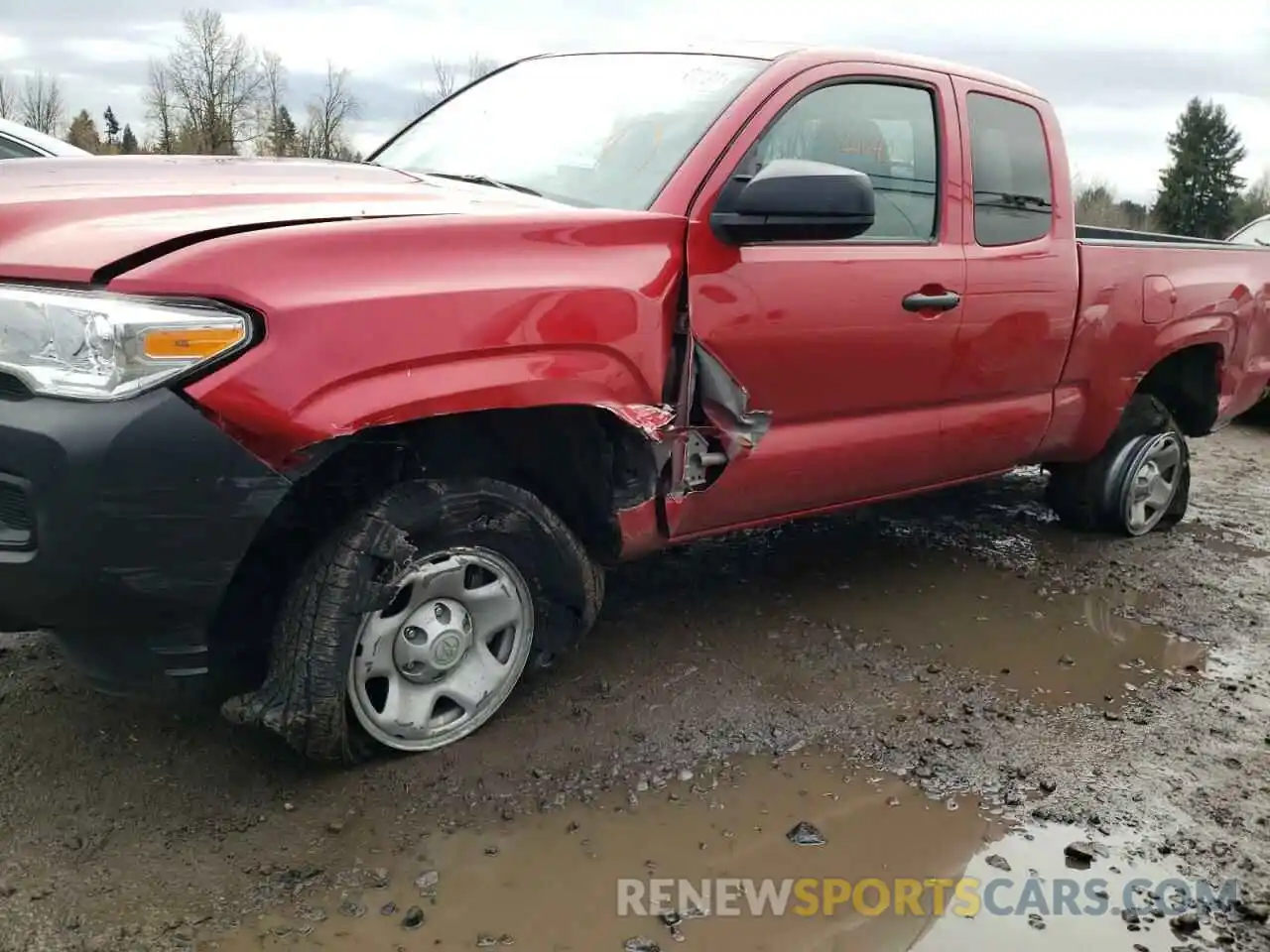 9 Photograph of a damaged car 3TYSX5ENXLT002236 TOYOTA TACOMA 2020