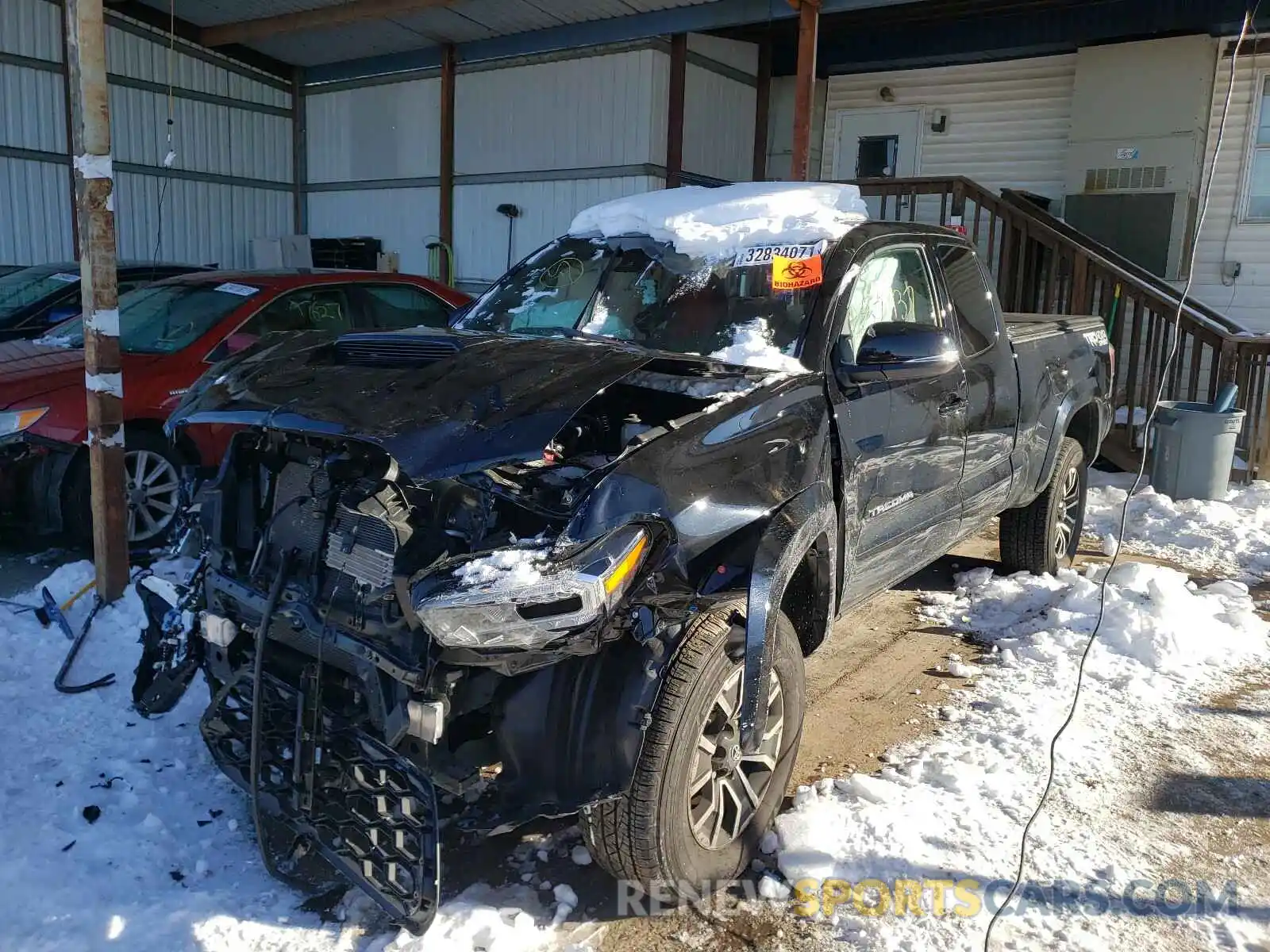 2 Photograph of a damaged car 3TYSZ5AN0LT000804 TOYOTA TACOMA 2020