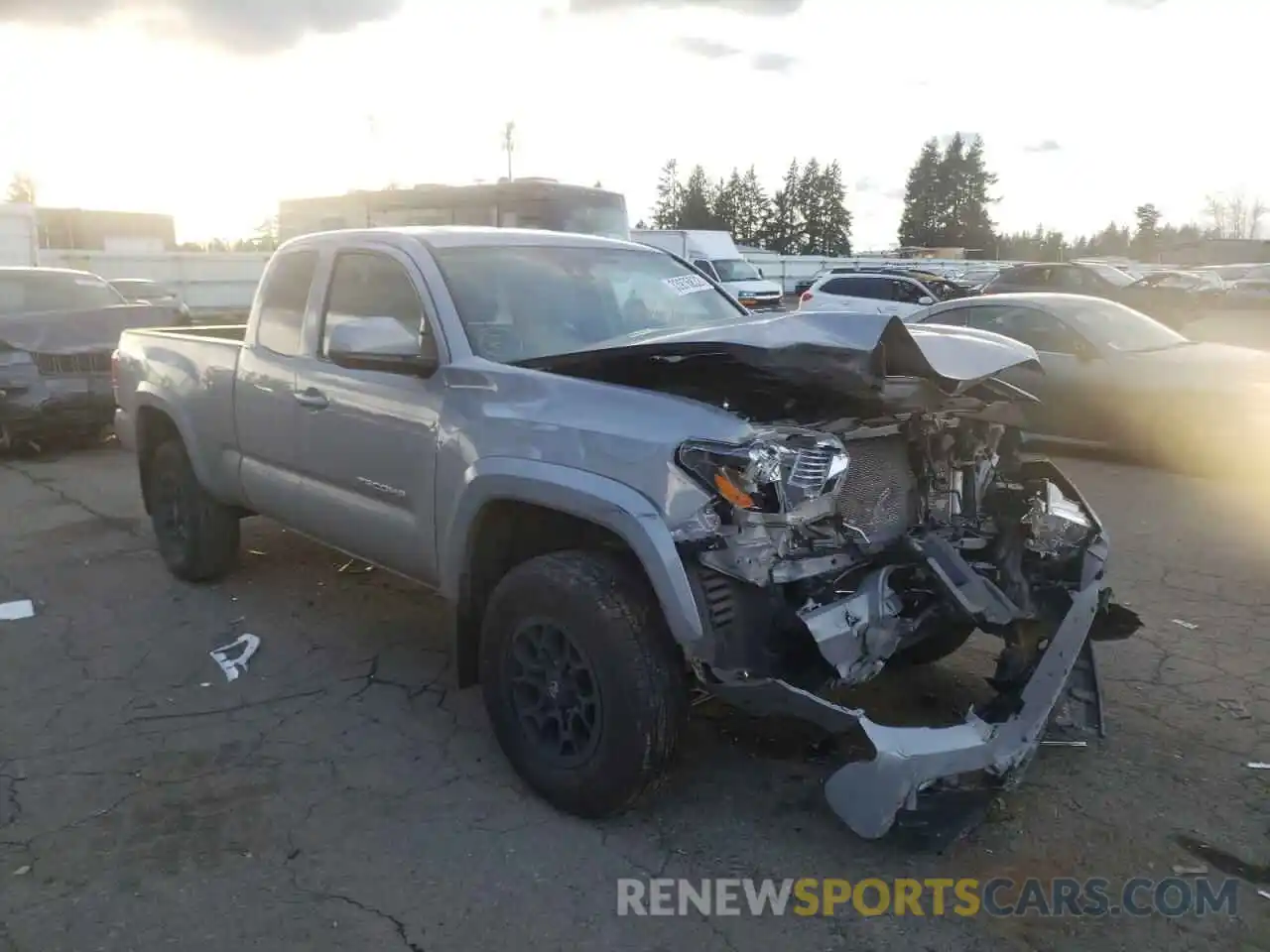 1 Photograph of a damaged car 3TYSZ5AN1LT005168 TOYOTA TACOMA 2020