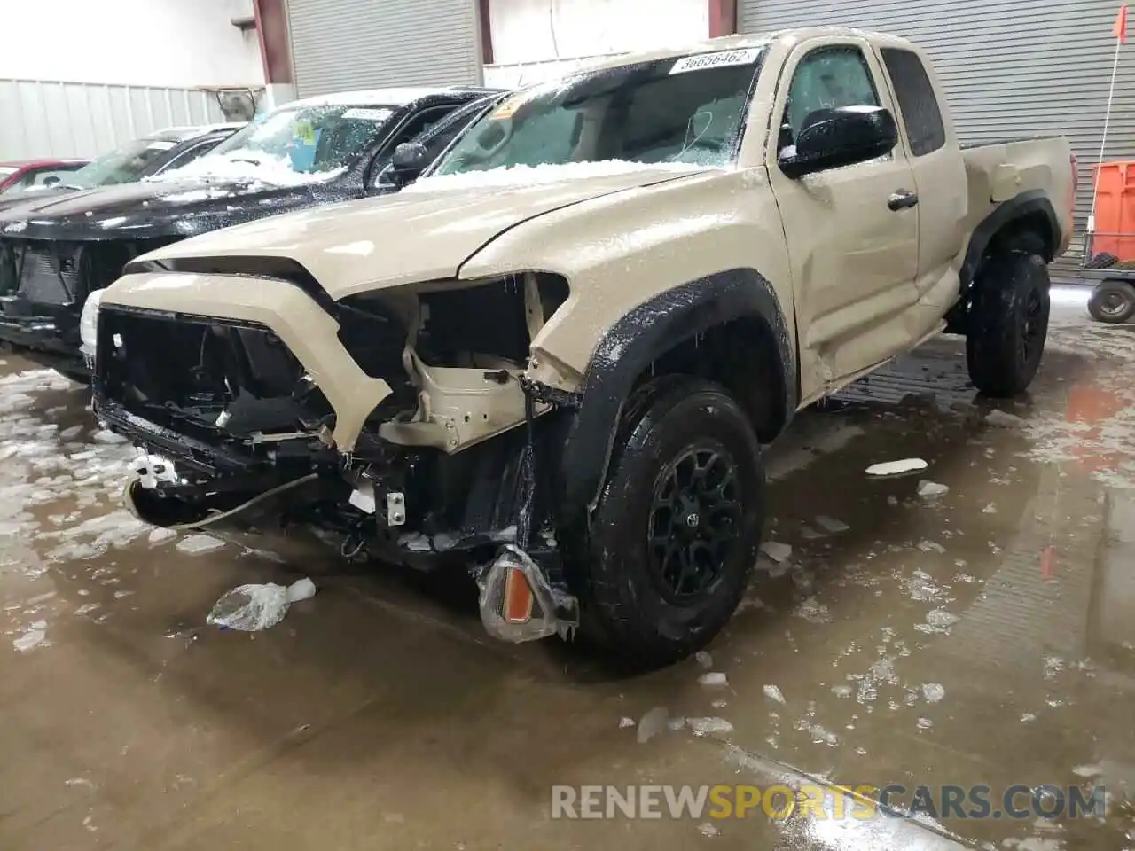 2 Photograph of a damaged car 3TYSZ5AN2LT004014 TOYOTA TACOMA 2020