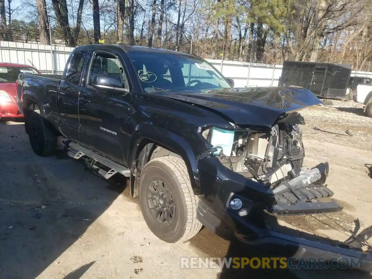 1 Photograph of a damaged car 3TYSZ5AN3LT002577 TOYOTA TACOMA 2020