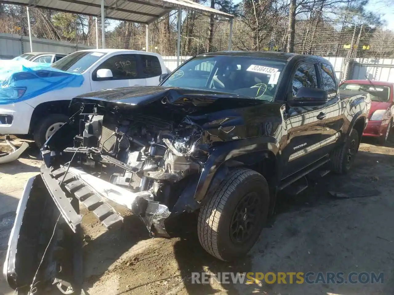 2 Photograph of a damaged car 3TYSZ5AN3LT002577 TOYOTA TACOMA 2020