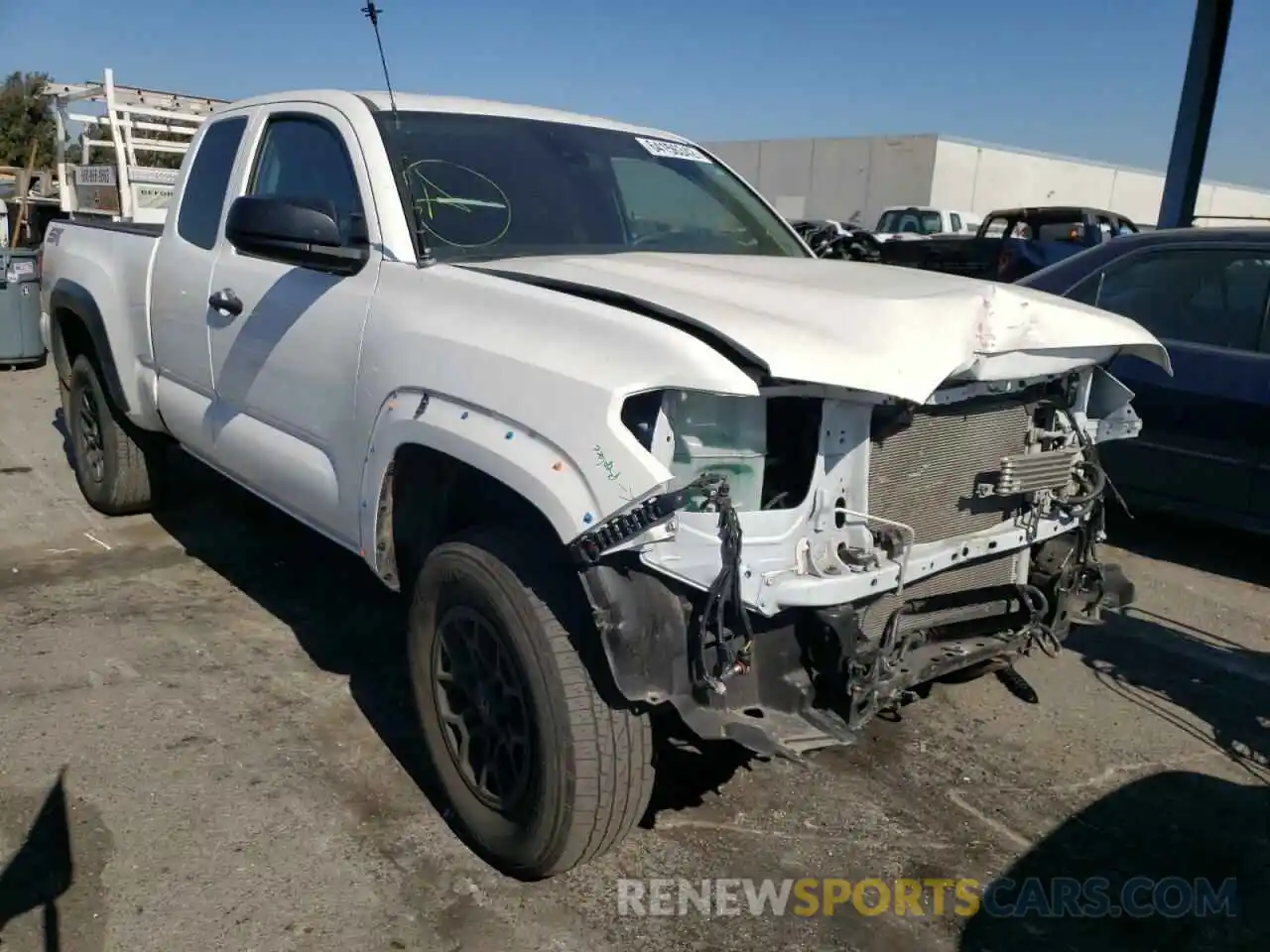 1 Photograph of a damaged car 3TYSZ5AN4LT001132 TOYOTA TACOMA 2020