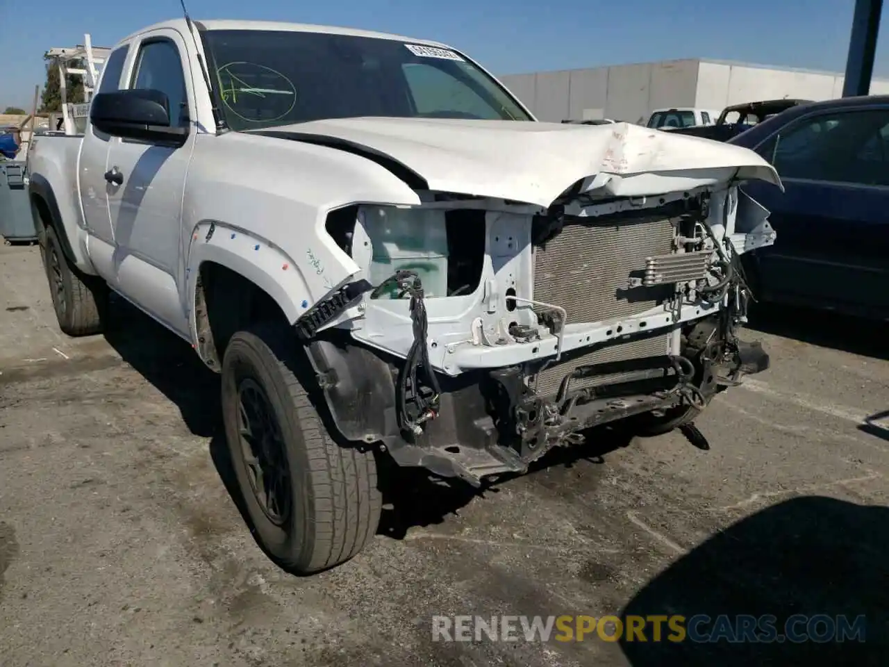 9 Photograph of a damaged car 3TYSZ5AN4LT001132 TOYOTA TACOMA 2020