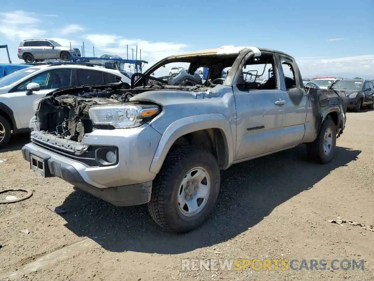 2 Photograph of a damaged car 3TYSZ5AN5LT000233 TOYOTA TACOMA 2020