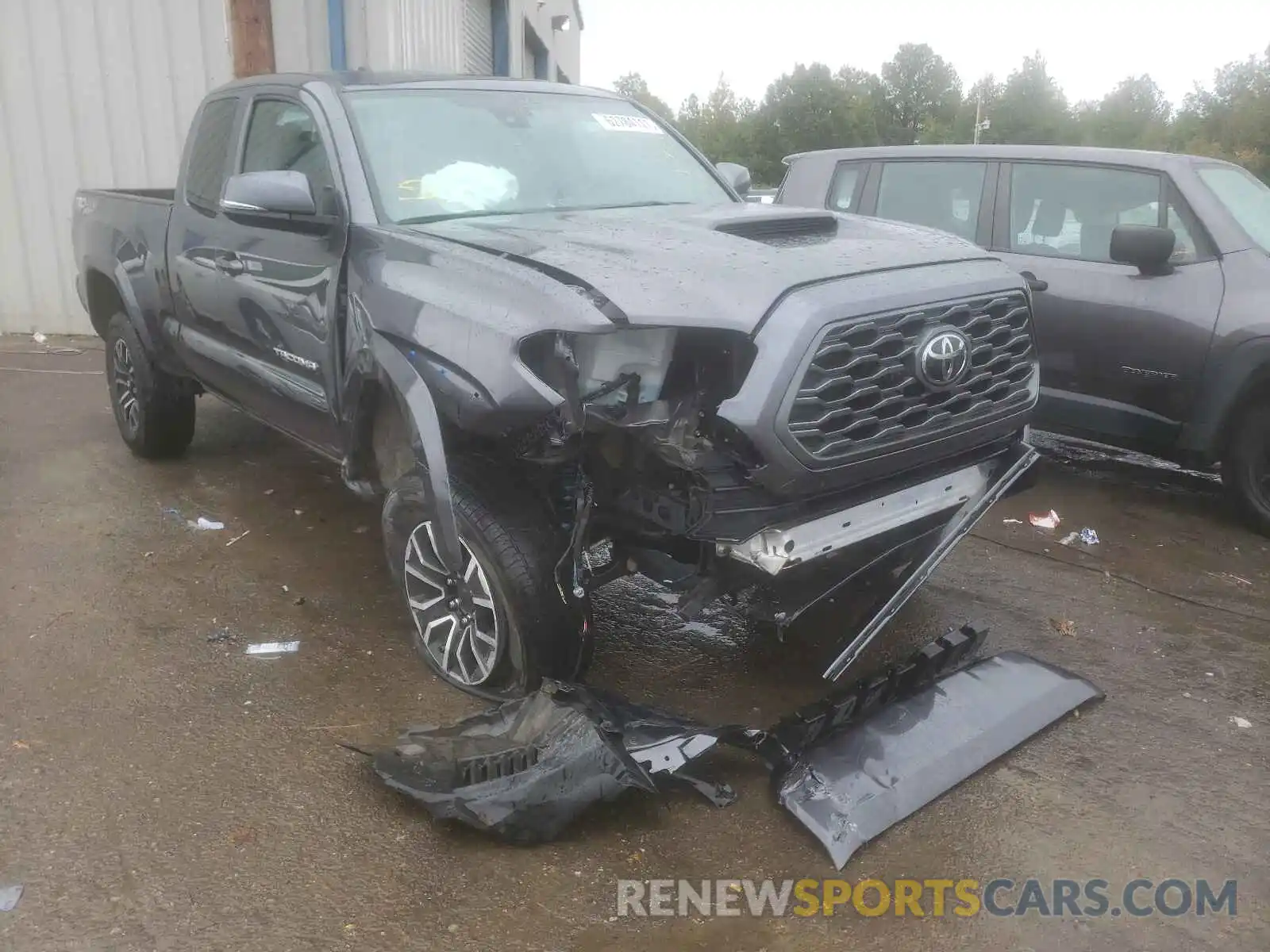 1 Photograph of a damaged car 3TYSZ5AN6LT002105 TOYOTA TACOMA 2020