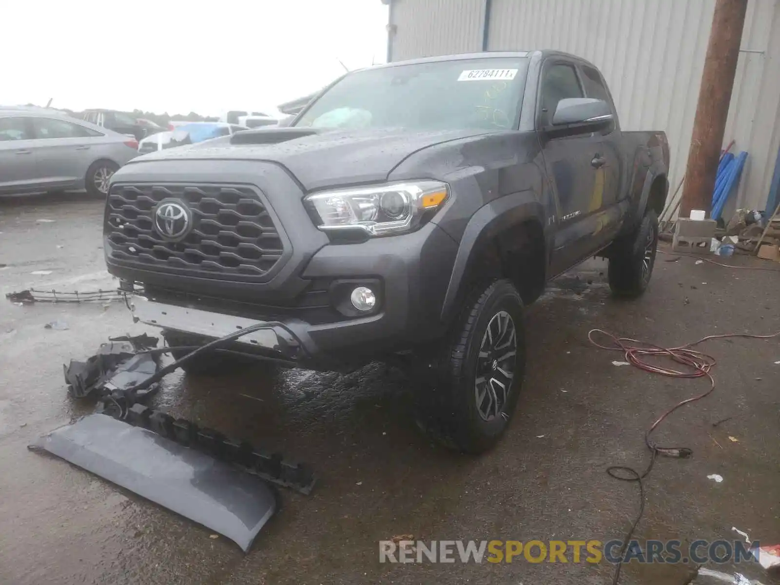 2 Photograph of a damaged car 3TYSZ5AN6LT002105 TOYOTA TACOMA 2020