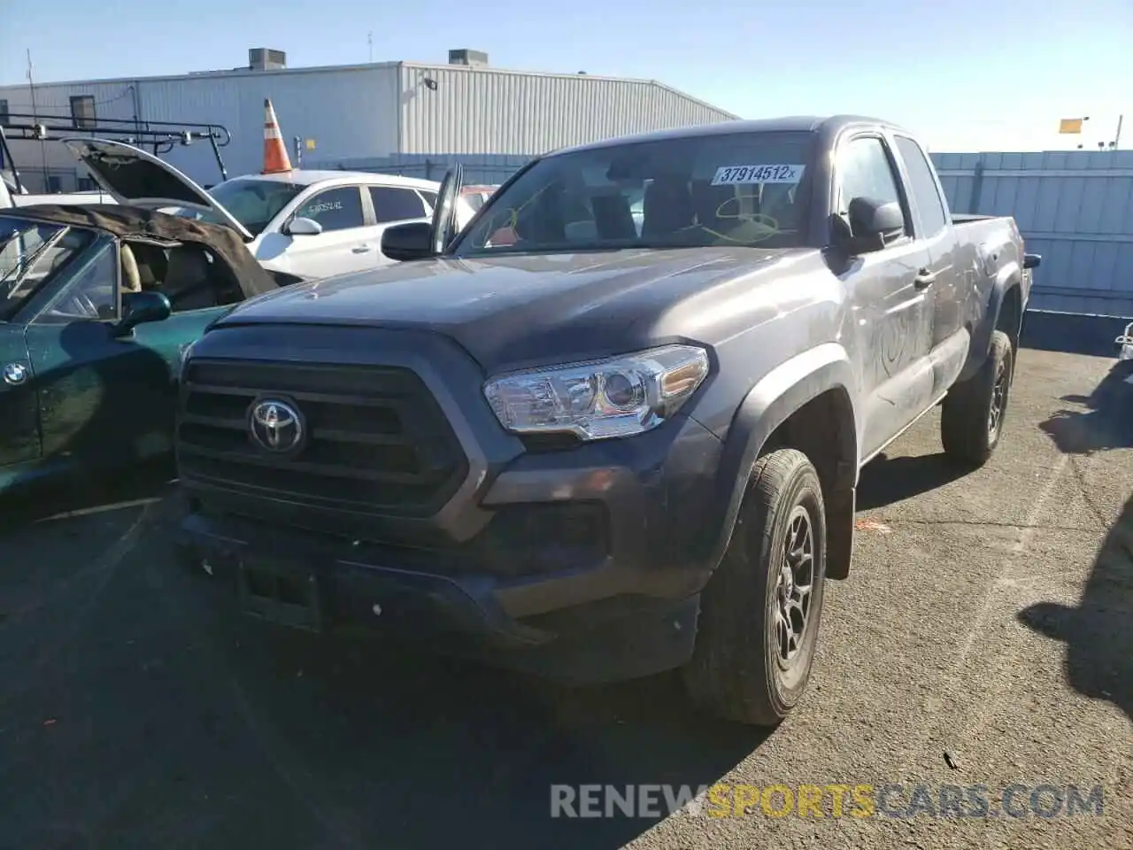 2 Фотография поврежденного автомобиля 3TYSZ5AN7LT001142 TOYOTA TACOMA 2020