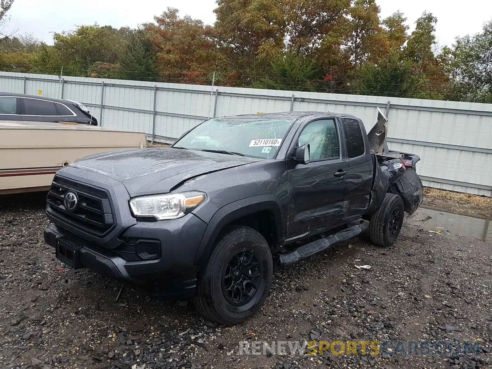 2 Фотография поврежденного автомобиля 3TYSZ5AN8LT000338 TOYOTA TACOMA 2020