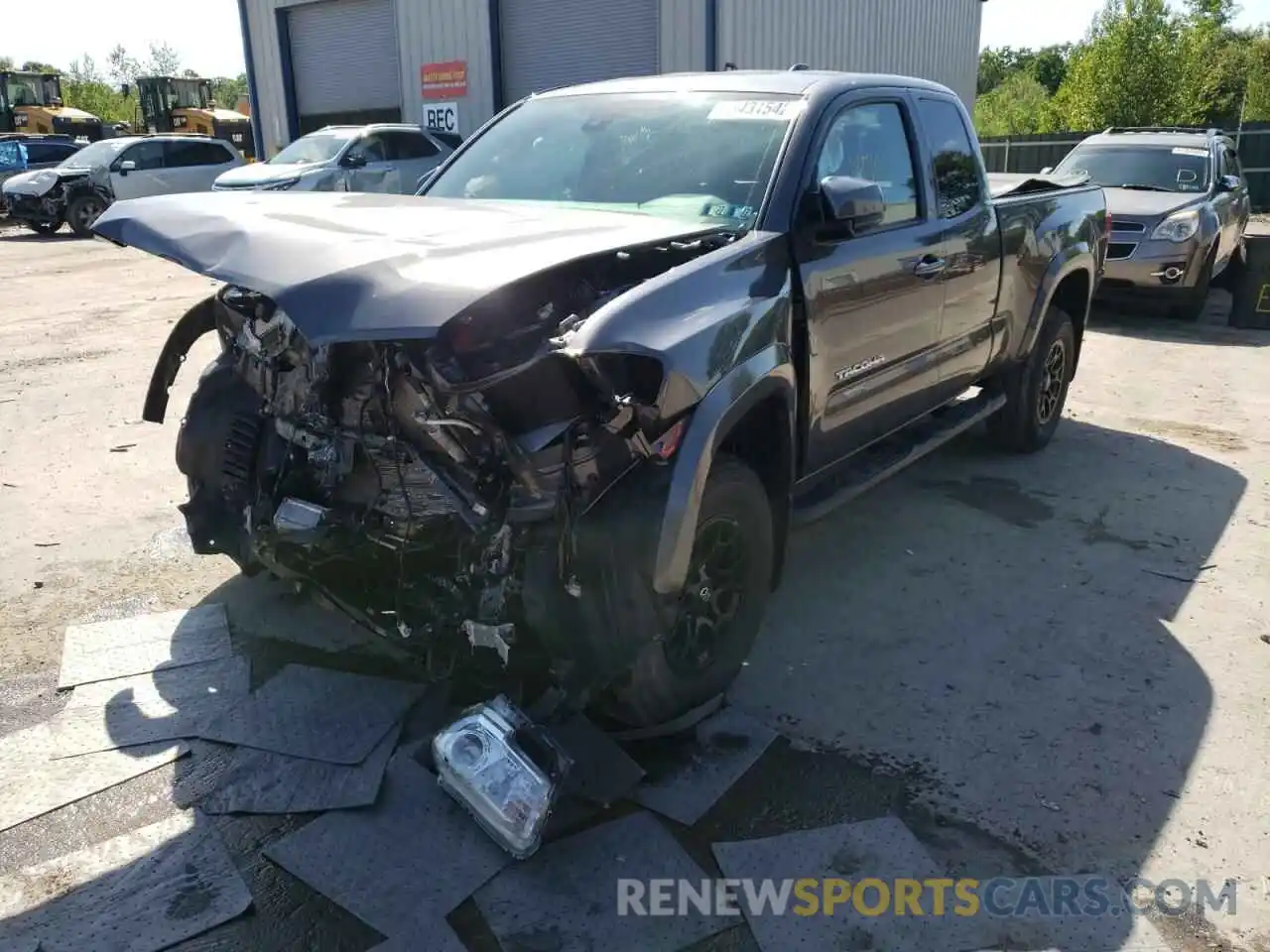 2 Photograph of a damaged car 3TYSZ5AN9LT002244 TOYOTA TACOMA 2020