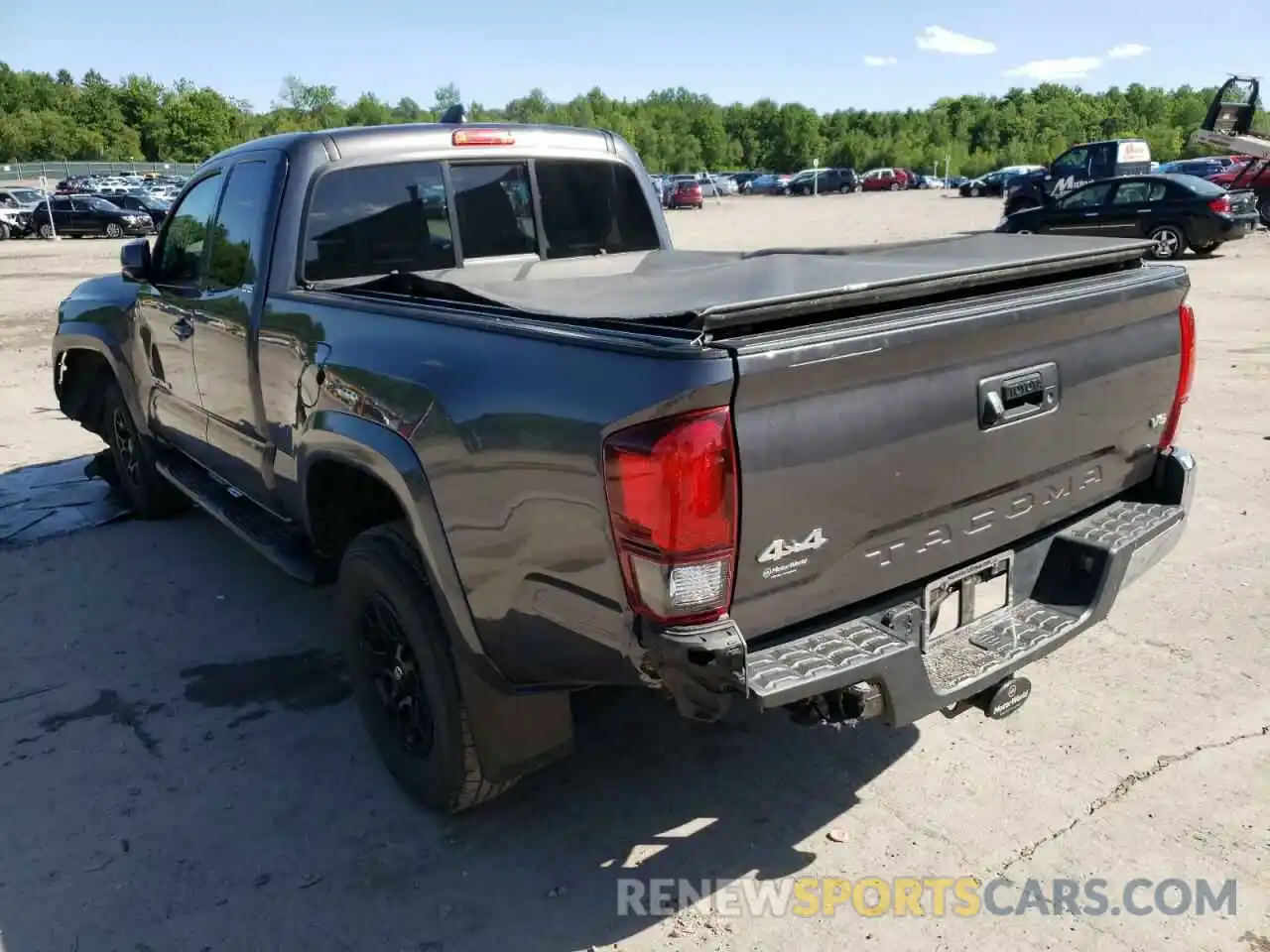 3 Photograph of a damaged car 3TYSZ5AN9LT002244 TOYOTA TACOMA 2020