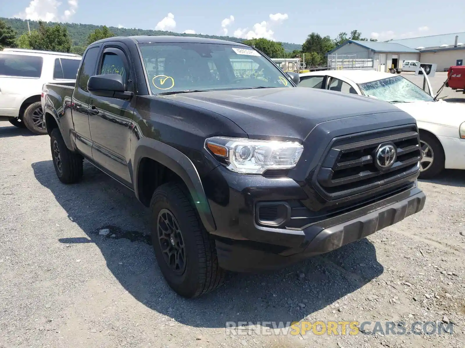 1 Photograph of a damaged car 3TYSZ5AN9LT004544 TOYOTA TACOMA 2020