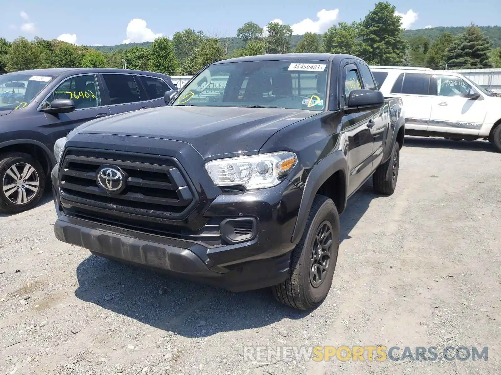 2 Photograph of a damaged car 3TYSZ5AN9LT004544 TOYOTA TACOMA 2020