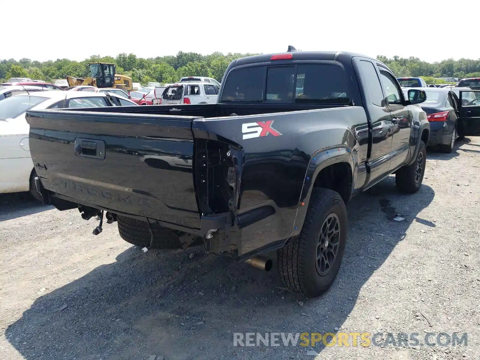 4 Photograph of a damaged car 3TYSZ5AN9LT004544 TOYOTA TACOMA 2020