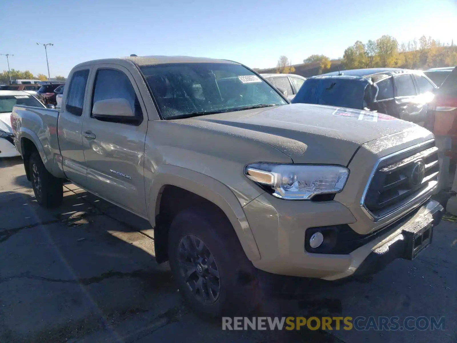 1 Photograph of a damaged car 3TYSZ5ANXLT000812 TOYOTA TACOMA 2020