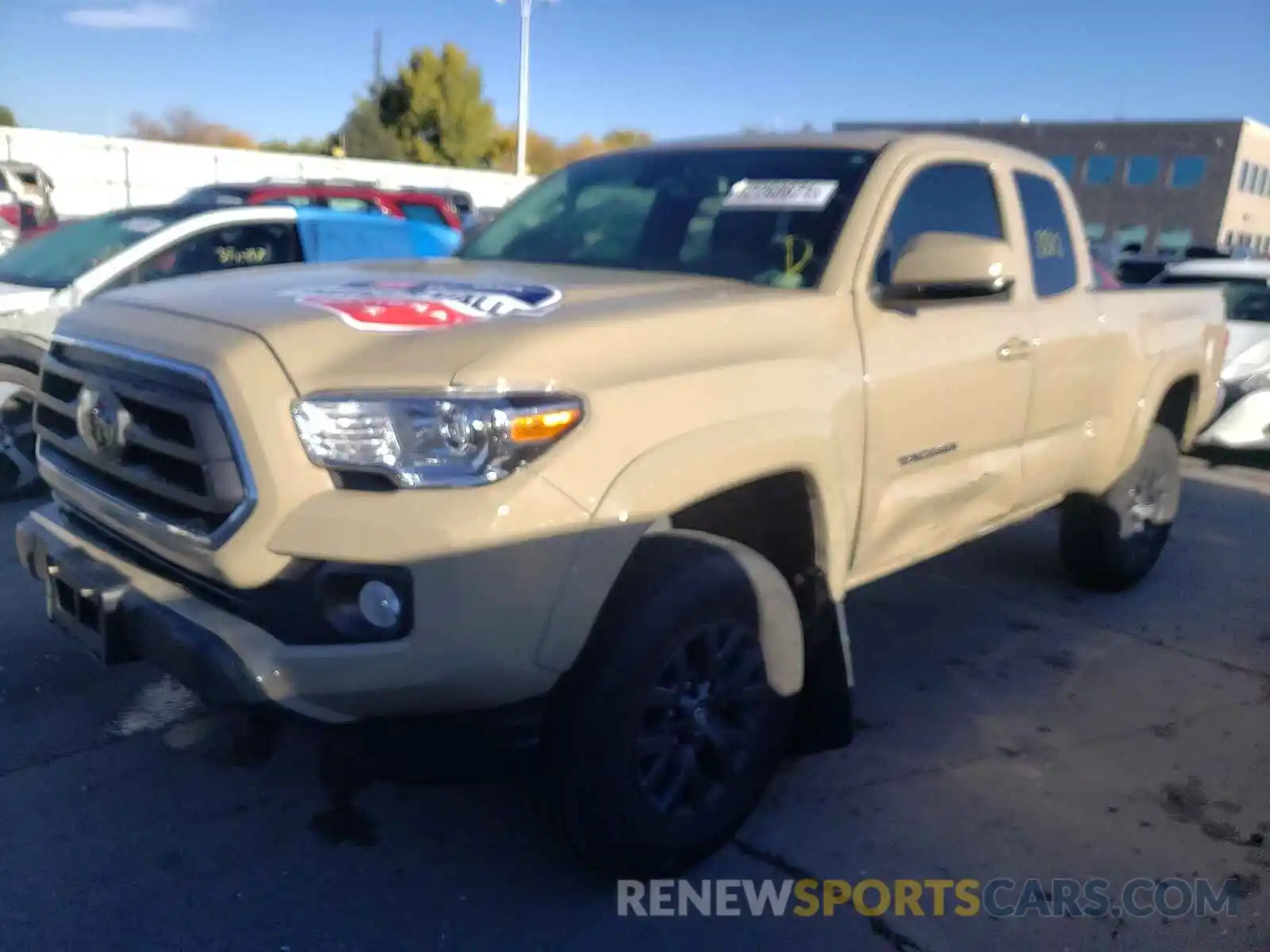 2 Photograph of a damaged car 3TYSZ5ANXLT000812 TOYOTA TACOMA 2020