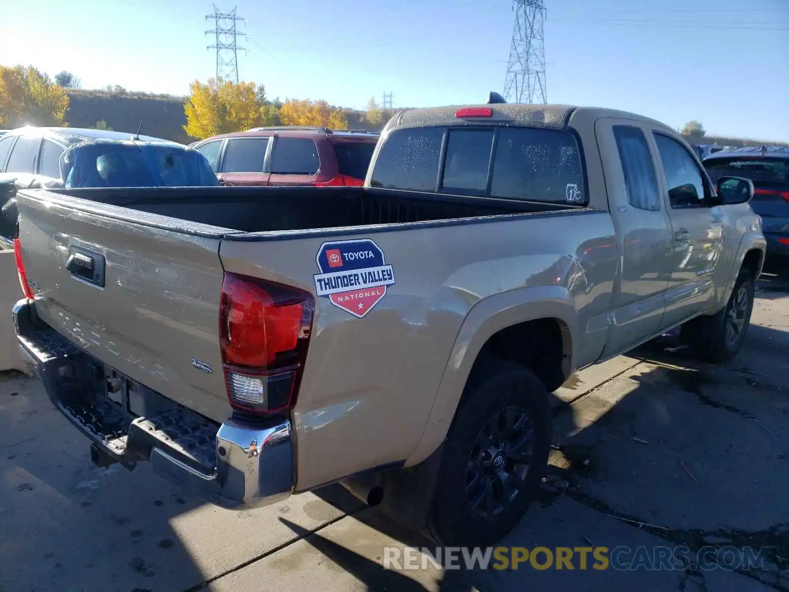 4 Photograph of a damaged car 3TYSZ5ANXLT000812 TOYOTA TACOMA 2020