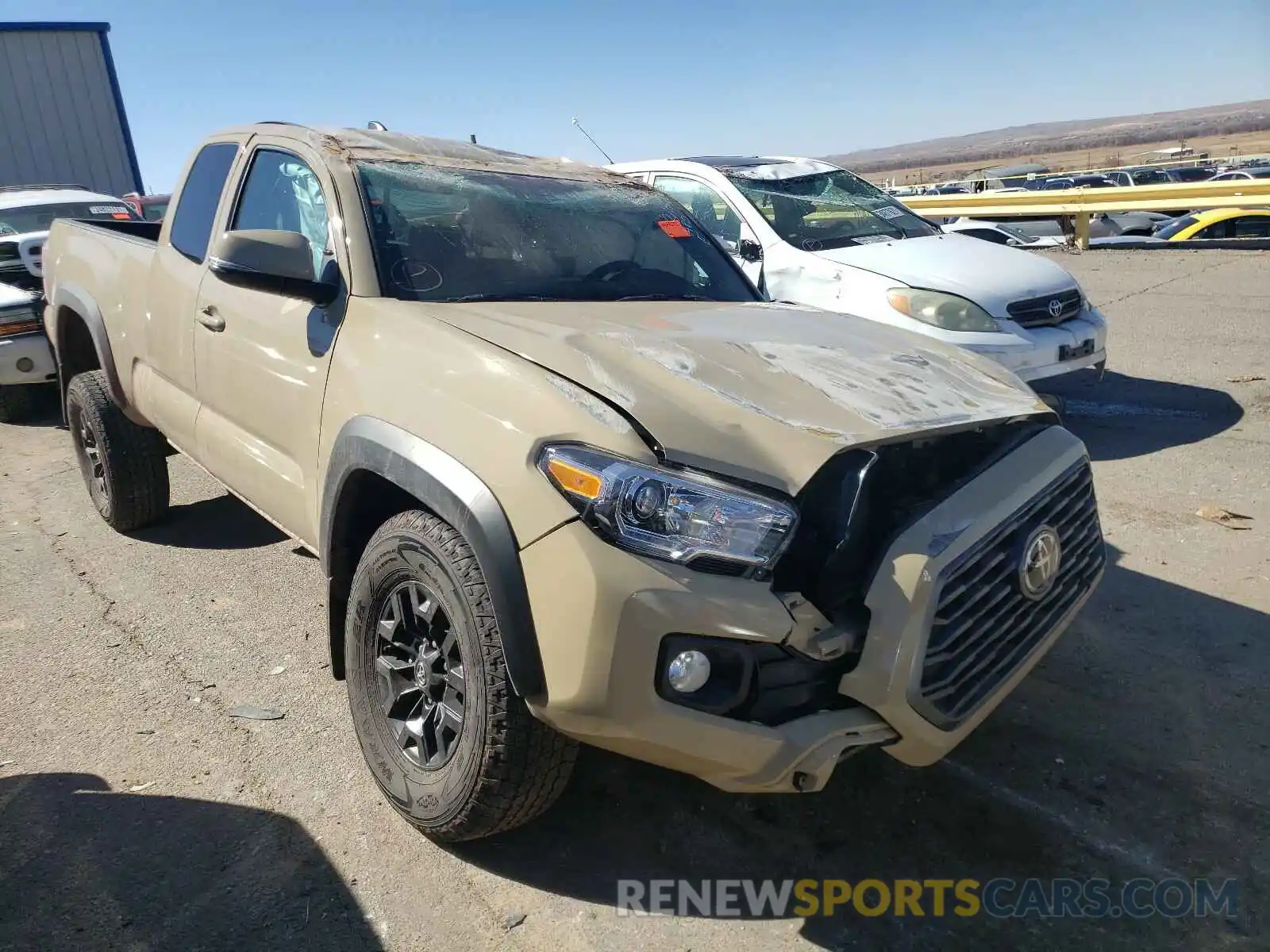 1 Photograph of a damaged car 3TYSZ5ANXLT001278 TOYOTA TACOMA 2020