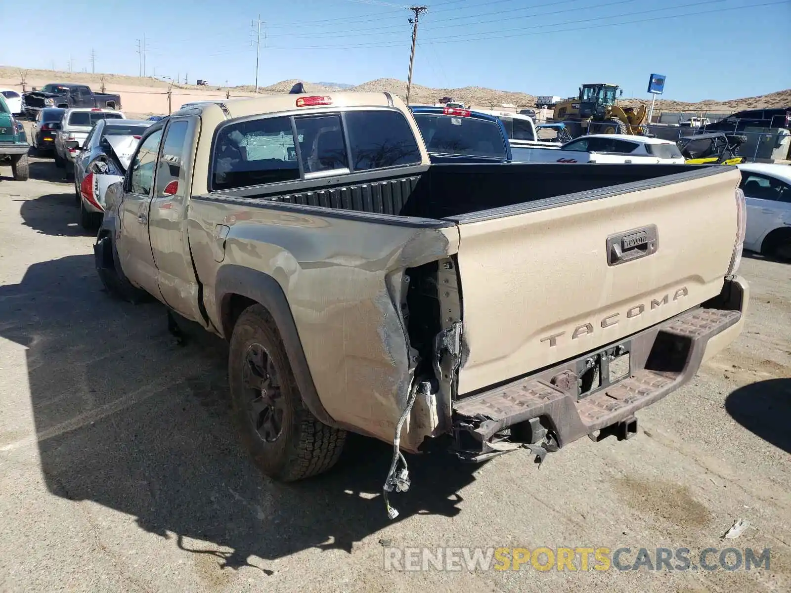 3 Photograph of a damaged car 3TYSZ5ANXLT001278 TOYOTA TACOMA 2020