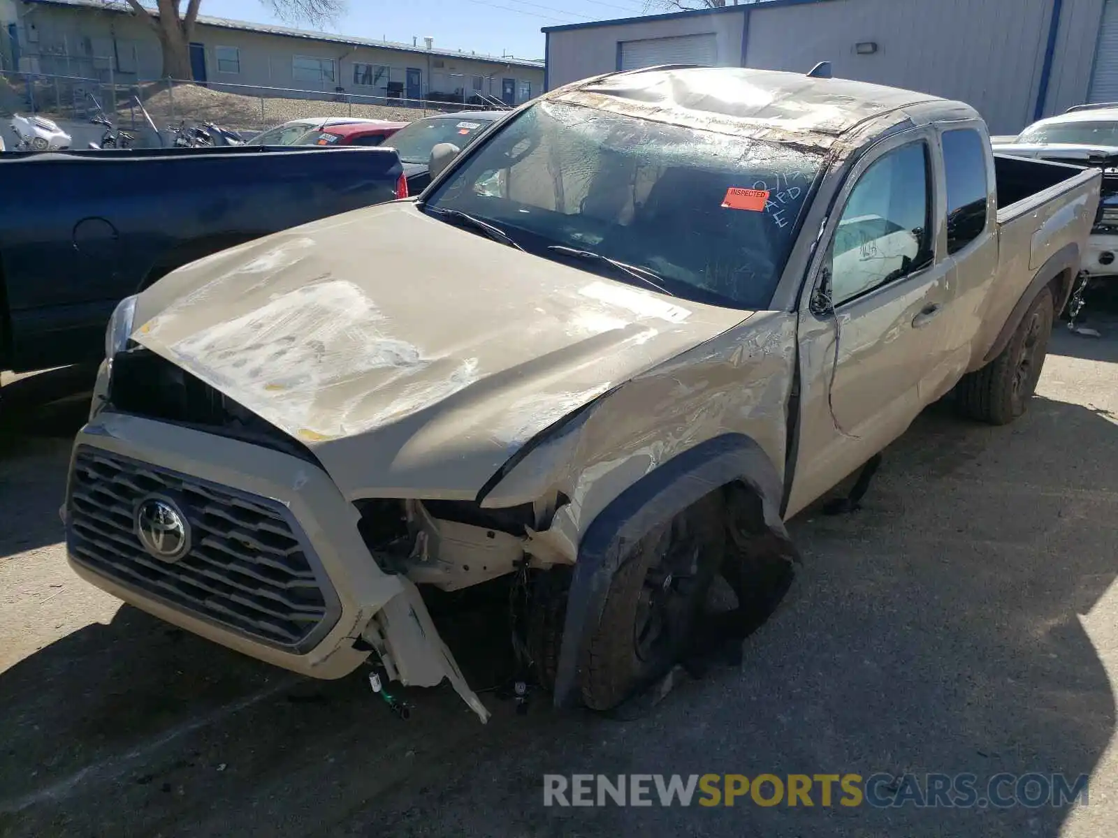 9 Photograph of a damaged car 3TYSZ5ANXLT001278 TOYOTA TACOMA 2020