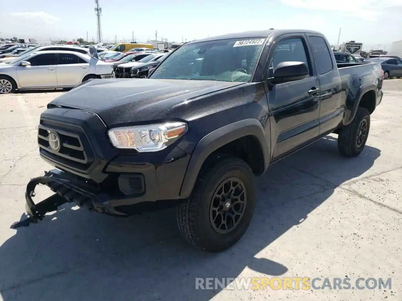 2 Фотография поврежденного автомобиля 3TYSZ5ANXLT004181 TOYOTA TACOMA 2020