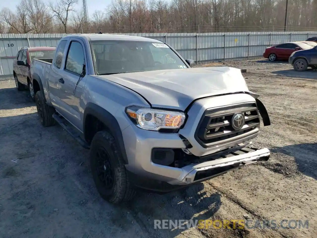 1 Photograph of a damaged car 3TYSZ5ANXLT006271 TOYOTA TACOMA 2020