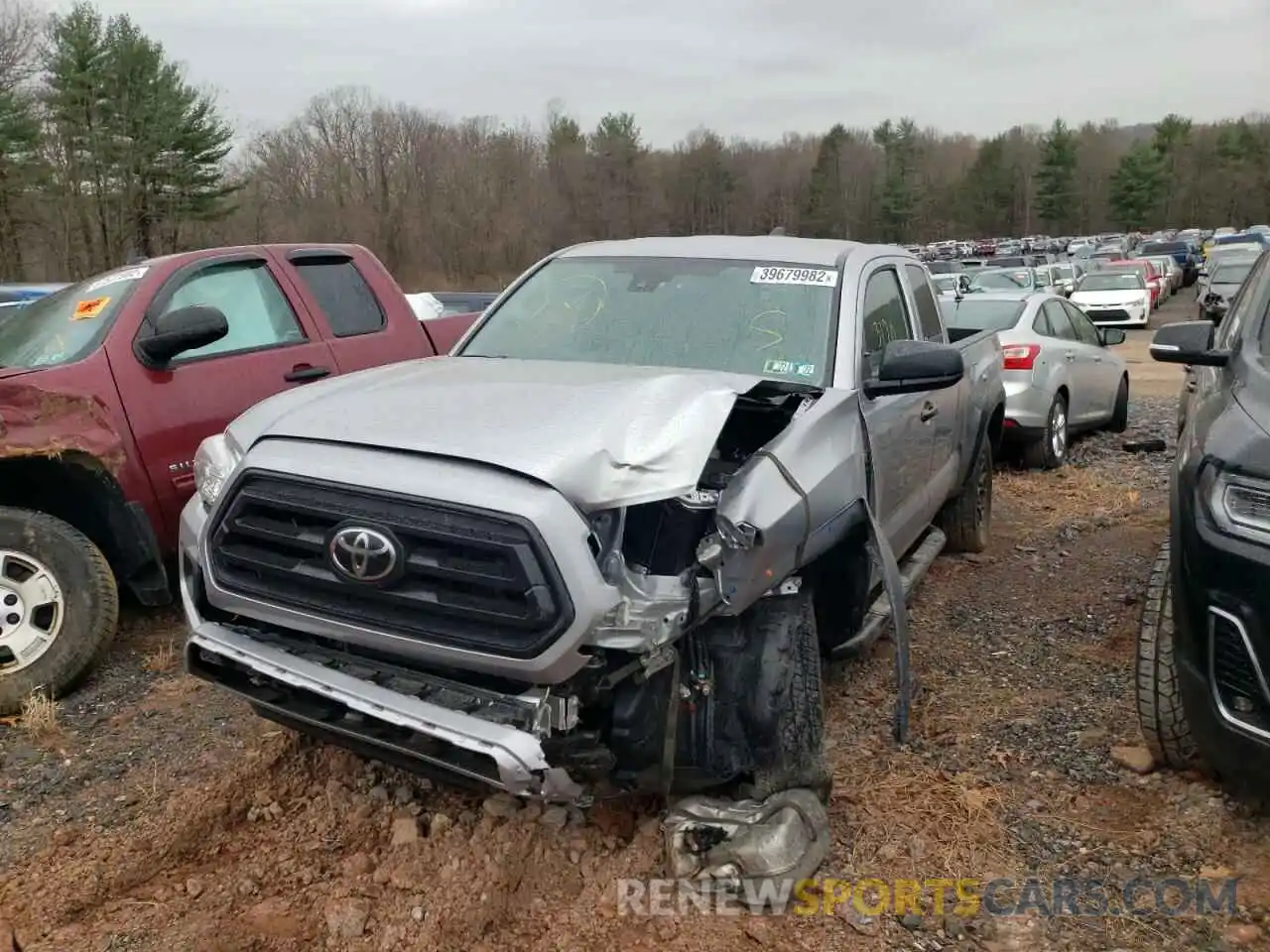 2 Photograph of a damaged car 3TYSZ5ANXLT006271 TOYOTA TACOMA 2020