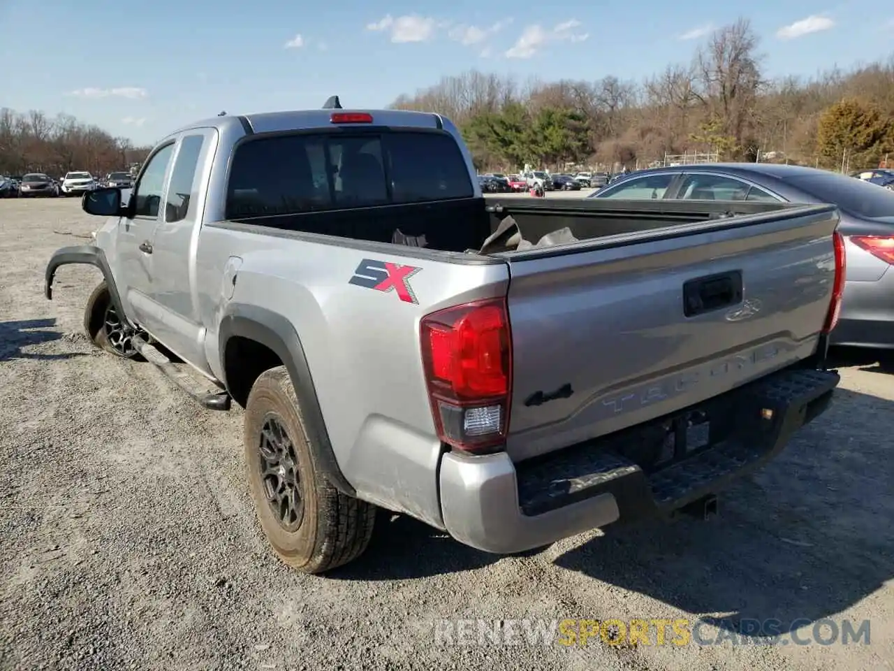 3 Photograph of a damaged car 3TYSZ5ANXLT006271 TOYOTA TACOMA 2020