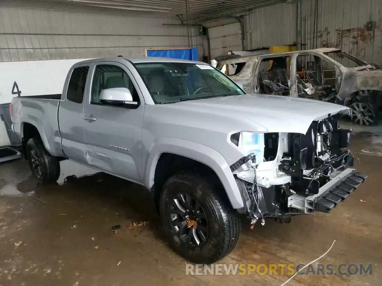 1 Photograph of a damaged car 3TYSZ5ANXLT007422 TOYOTA TACOMA 2020