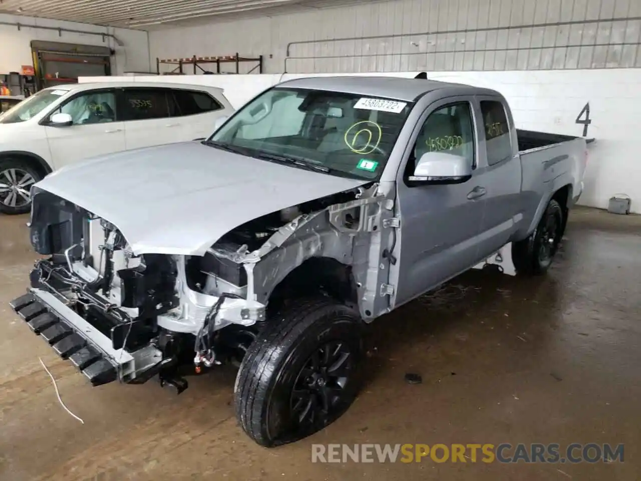 2 Photograph of a damaged car 3TYSZ5ANXLT007422 TOYOTA TACOMA 2020