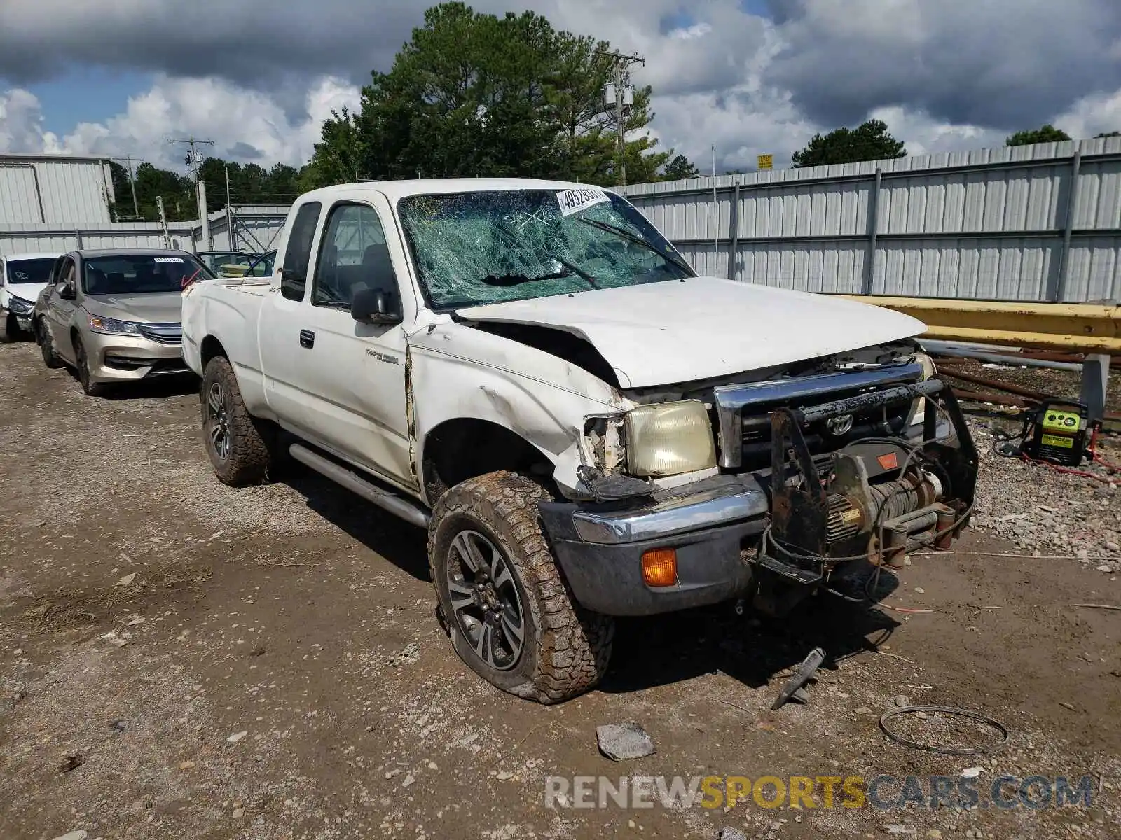 1 Photograph of a damaged car 4TAWM72N4WZ085666 TOYOTA TACOMA 2020