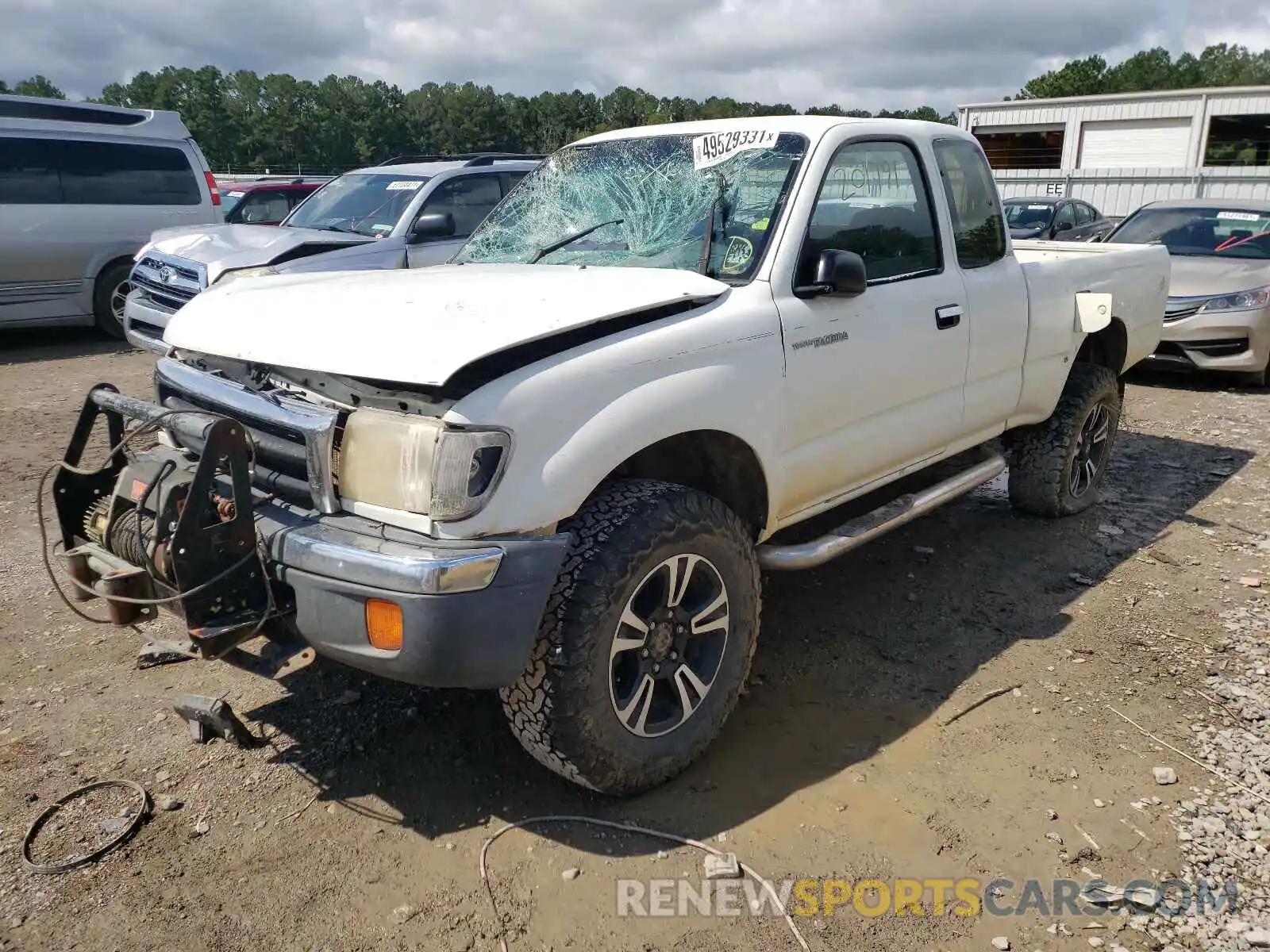 2 Photograph of a damaged car 4TAWM72N4WZ085666 TOYOTA TACOMA 2020