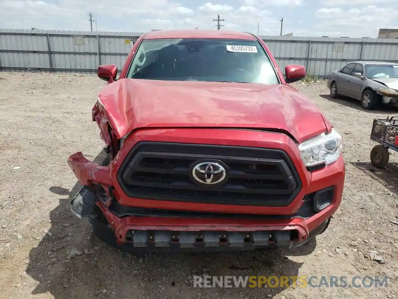 7 Photograph of a damaged car 5TFAX5GN0LX165315 TOYOTA TACOMA 2020