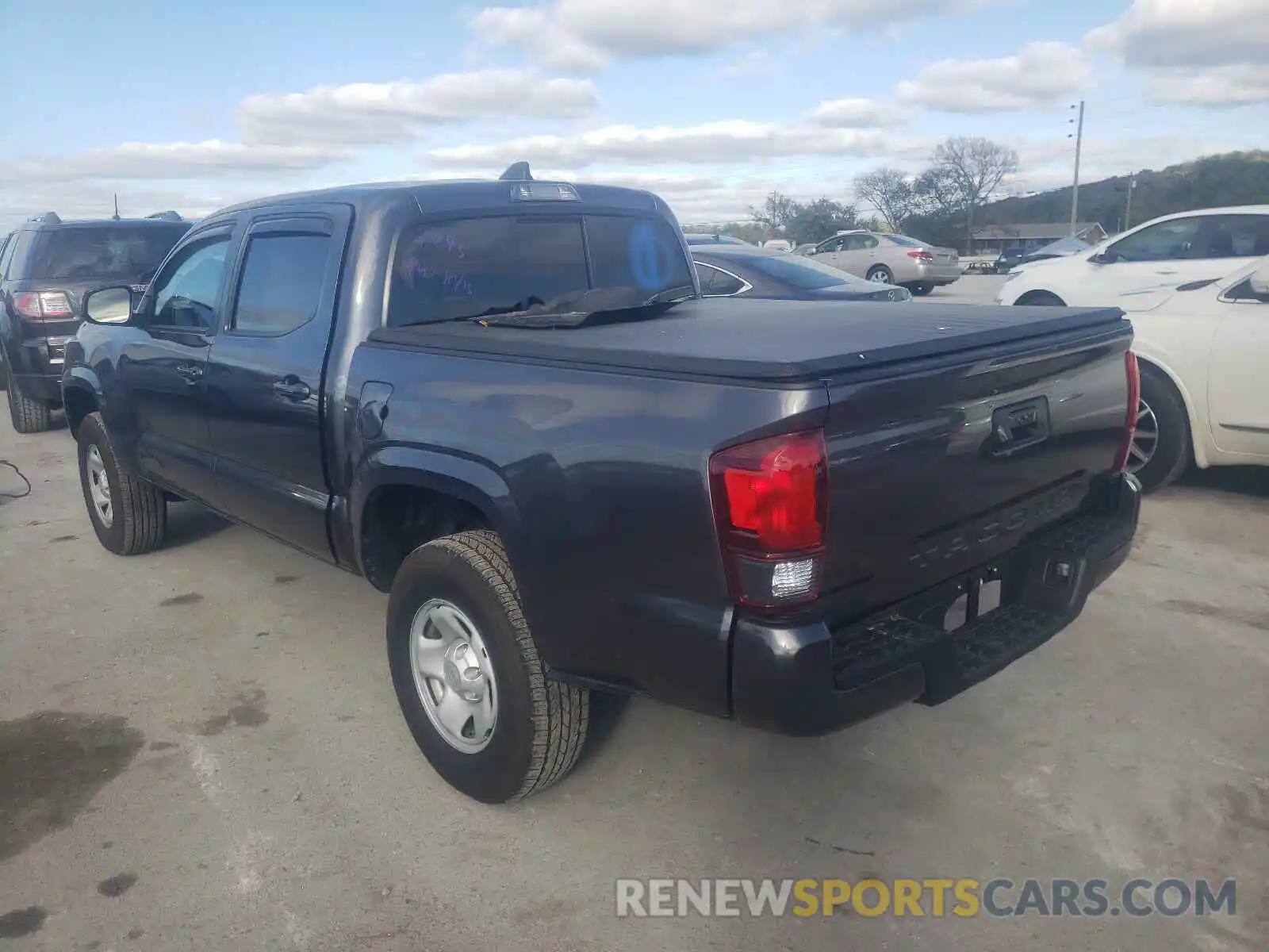 3 Photograph of a damaged car 5TFAX5GN0LX166495 TOYOTA TACOMA 2020