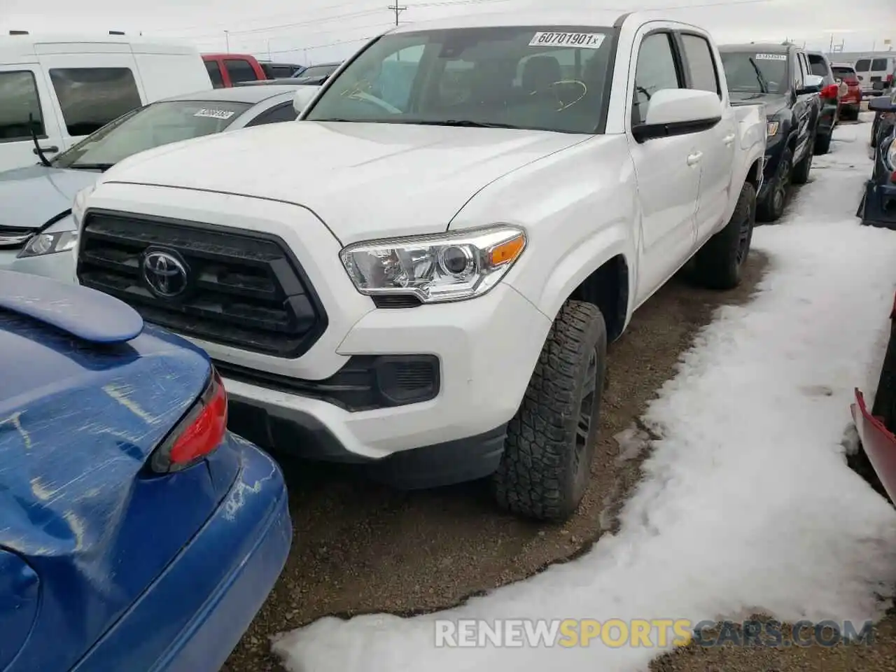 2 Фотография поврежденного автомобиля 5TFAX5GN0LX167579 TOYOTA TACOMA 2020