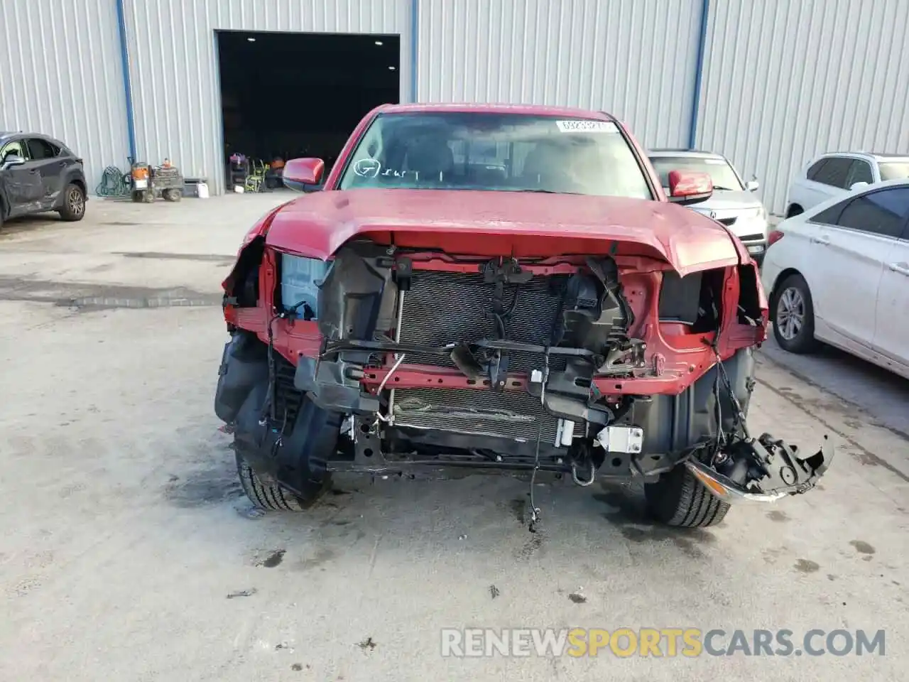 9 Photograph of a damaged car 5TFAX5GN0LX169090 TOYOTA TACOMA 2020