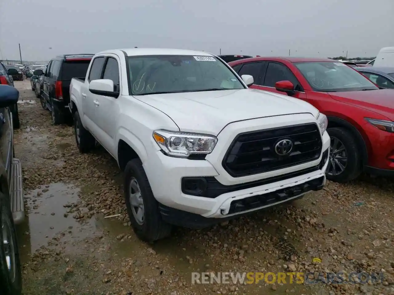 1 Photograph of a damaged car 5TFAX5GN0LX171230 TOYOTA TACOMA 2020