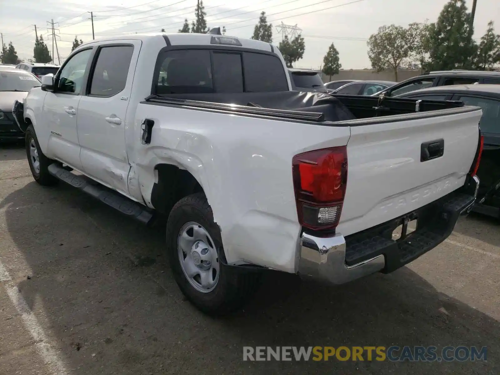 3 Photograph of a damaged car 5TFAX5GN0LX171664 TOYOTA TACOMA 2020