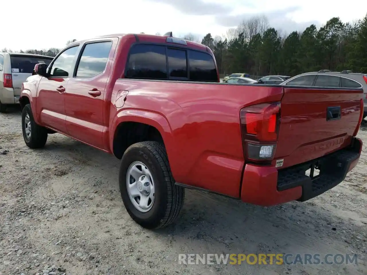 3 Photograph of a damaged car 5TFAX5GN0LX173611 TOYOTA TACOMA 2020