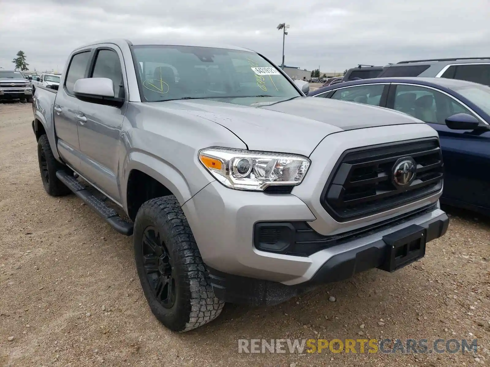 1 Photograph of a damaged car 5TFAX5GN0LX176377 TOYOTA TACOMA 2020