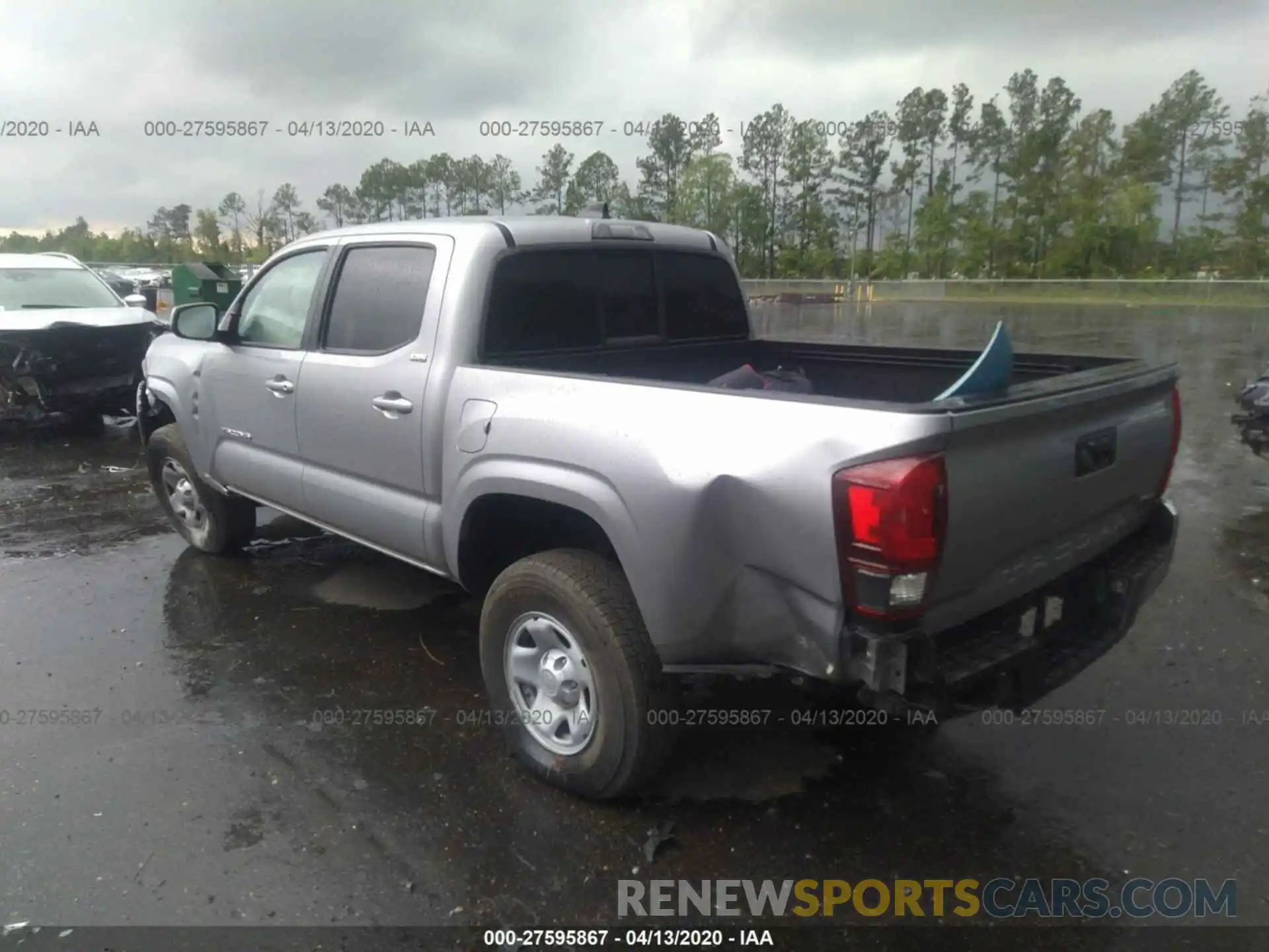 3 Photograph of a damaged car 5TFAX5GN0LX178176 TOYOTA TACOMA 2020