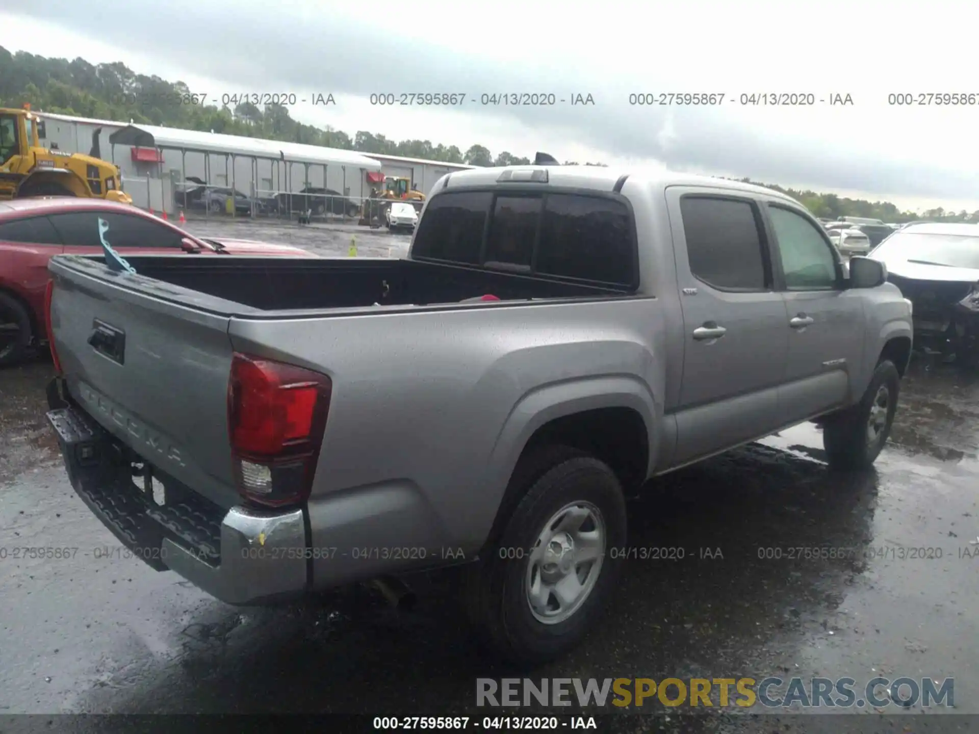 4 Photograph of a damaged car 5TFAX5GN0LX178176 TOYOTA TACOMA 2020