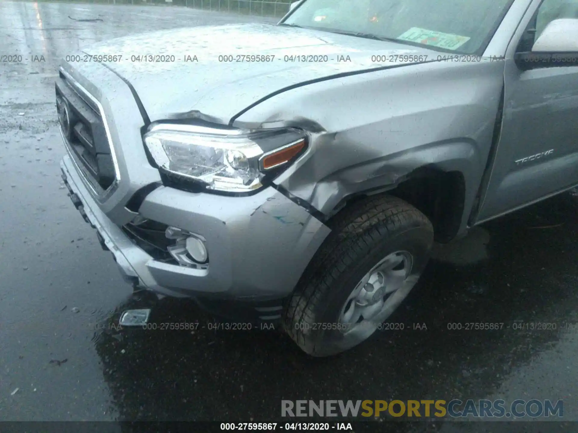 6 Photograph of a damaged car 5TFAX5GN0LX178176 TOYOTA TACOMA 2020