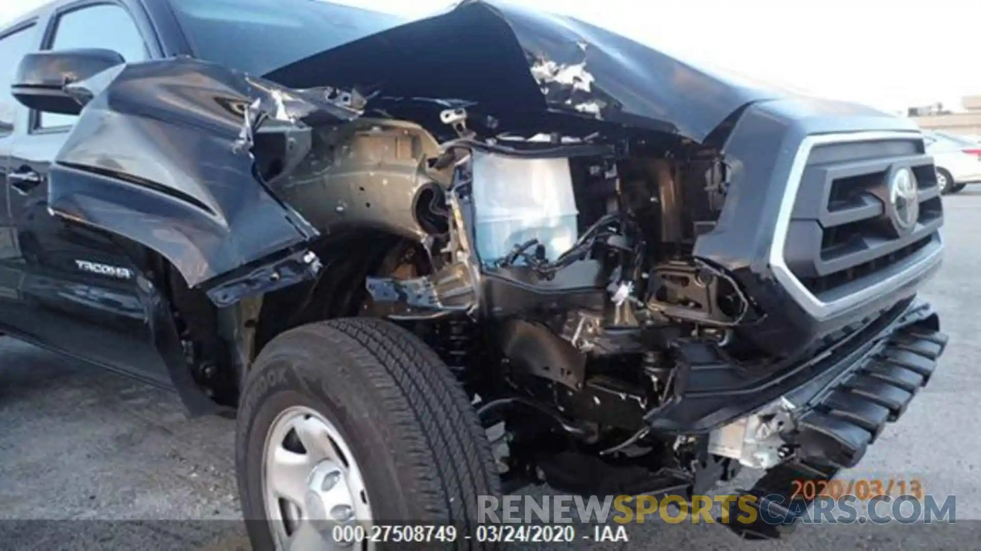 4 Photograph of a damaged car 5TFAX5GN0LX178632 TOYOTA TACOMA 2020