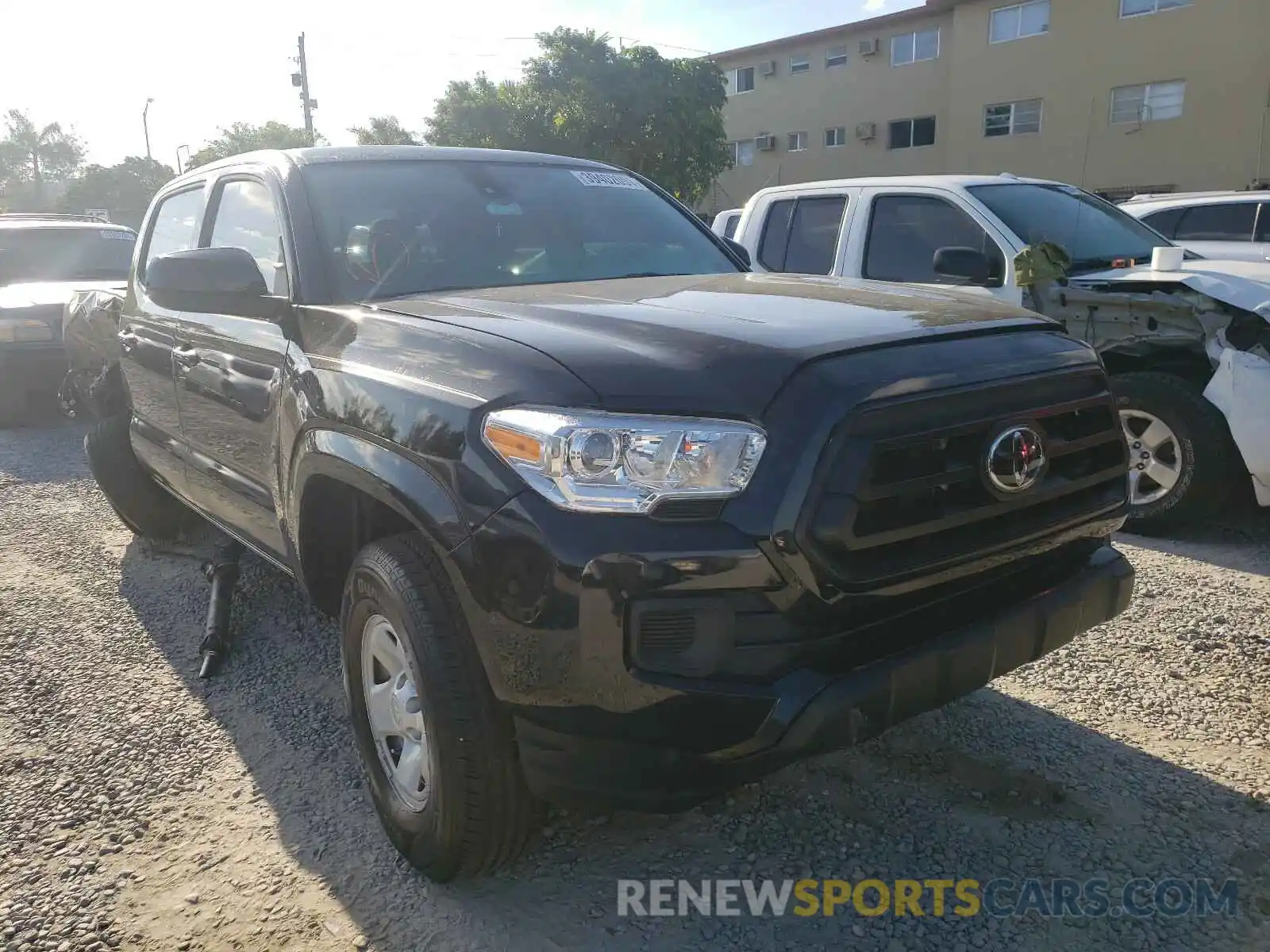 1 Photograph of a damaged car 5TFAX5GN0LX181255 TOYOTA TACOMA 2020