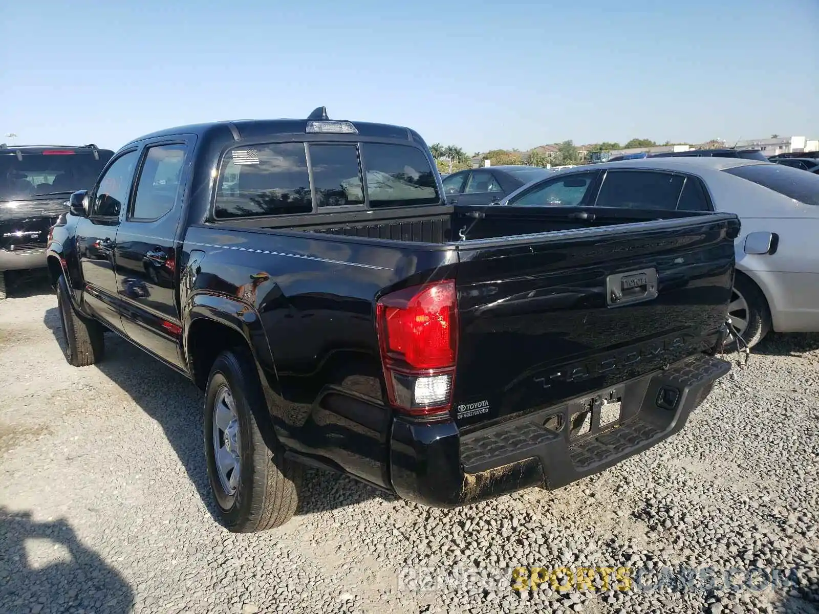 3 Photograph of a damaged car 5TFAX5GN0LX181255 TOYOTA TACOMA 2020