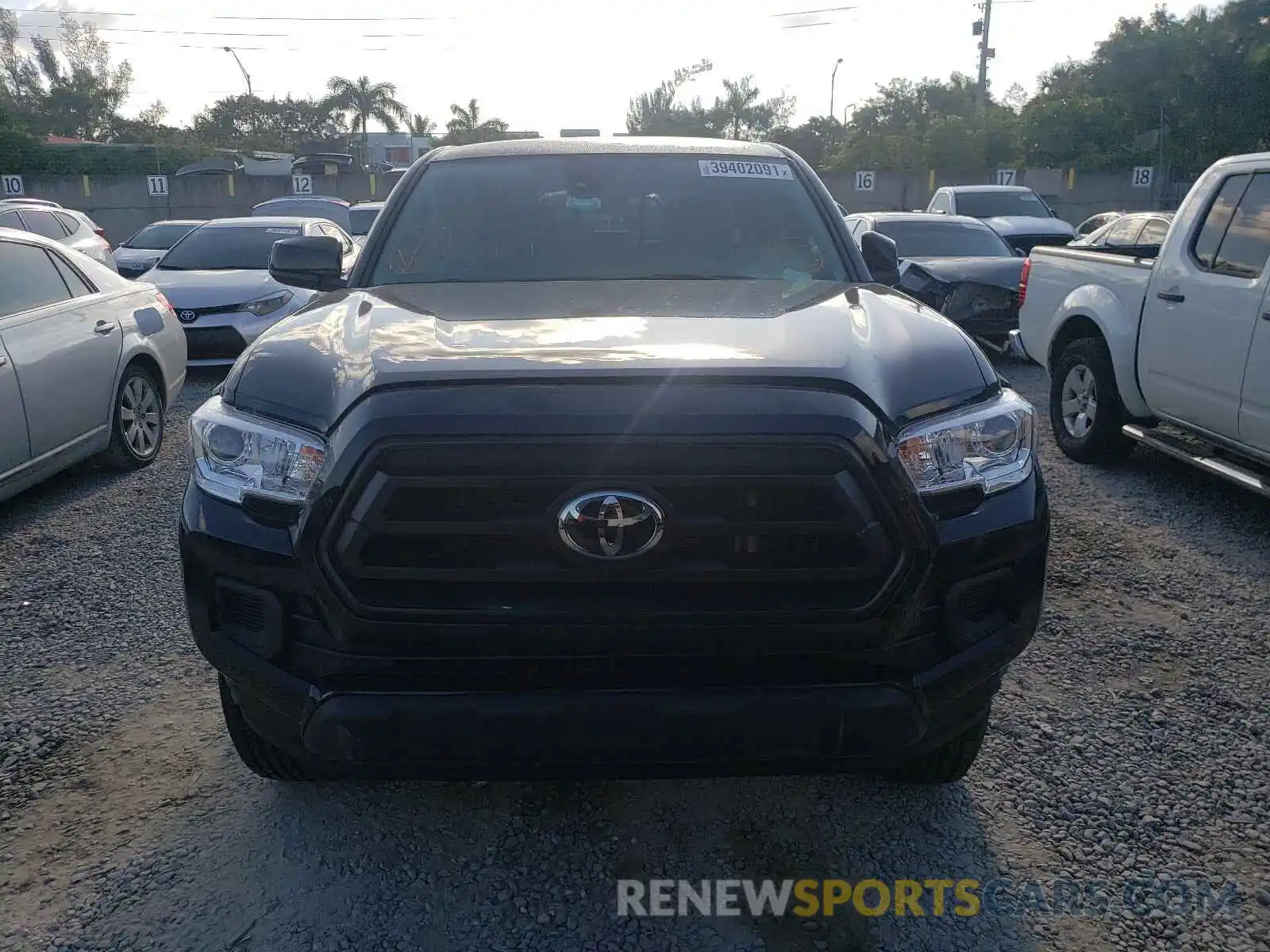 9 Photograph of a damaged car 5TFAX5GN0LX181255 TOYOTA TACOMA 2020